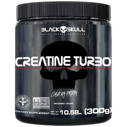 Imagem de Kit Beta Alanina 100% Pura 200g Sabor Neutro + Creatina Turbo Black Skulll Sem Sabor 300g