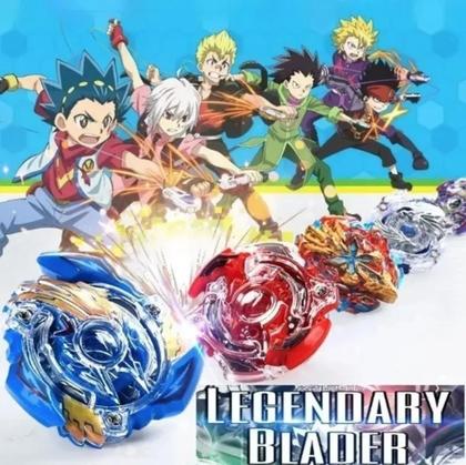 Imagem de Kit Beyblade Metal Led + 2 Lançadores + Arena Novidade