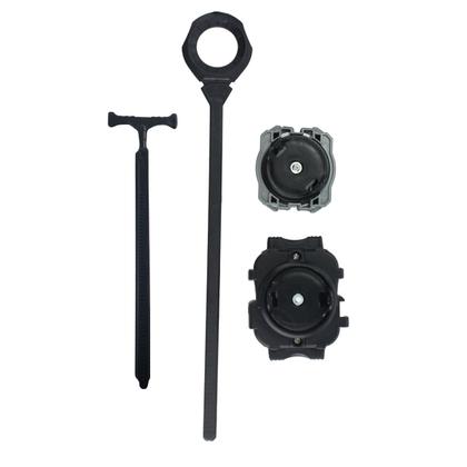 Imagem de Kit Beyblade Tornado Gyro Combat com 2 Pião de Batalha Lançador Infantil