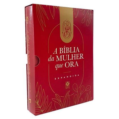 Imagem de Kit Bíblia da Mulher que Ora Grande Vinho + Caderno Anotações Bíblicas Leão