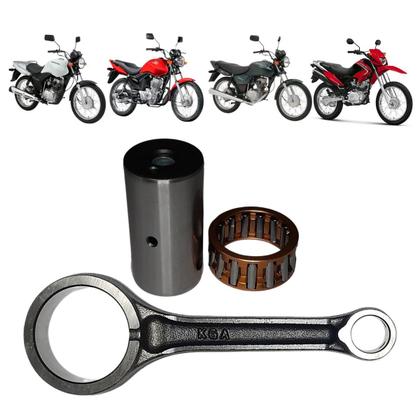 Imagem de Kit Biela Mahle Metal Leve Honda CG Titan 125 0.1 2V 2002 A 2004