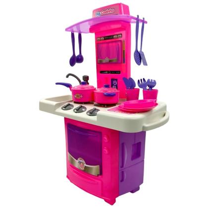 Imagem de Kit Big Cozinha Infantil Completa Brinquedo Fogão Criança
