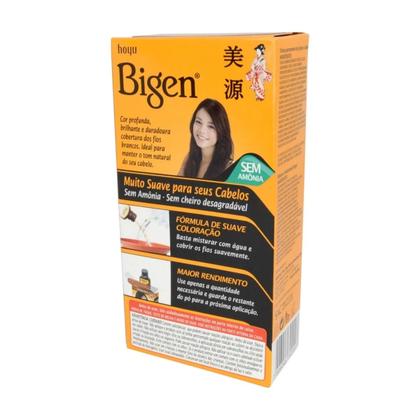 Imagem de Kit Bigen Tintura Capilar em Pó à Base de Água Tinta de Cabelo