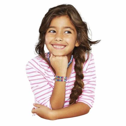 Imagem de Kit Bijuterias e Miçangas Infantil - Monte suas Bijoux - Barbie - Fun