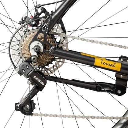 Imagem de Kit bike blitz terral beach cruiser 21v + cestinha e cadeados