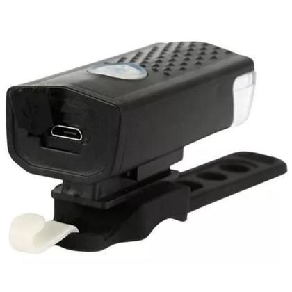 Imagem de Kit Bike Farol Frontal + Traseiro Ultra Led Usb Recarregável