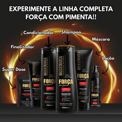 Imagem de Kit Bio Extratus Força Com Pimenta Shampoo Cond 2x1L
