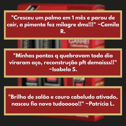 Imagem de Kit Bio Extratus Força Com Pimenta Shampoo + Cond + Máscara