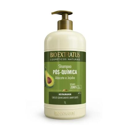 Imagem de Kit Bio Extratus Pós Quimica Shampoo Condicionador Banho de Creme 1L/Kg