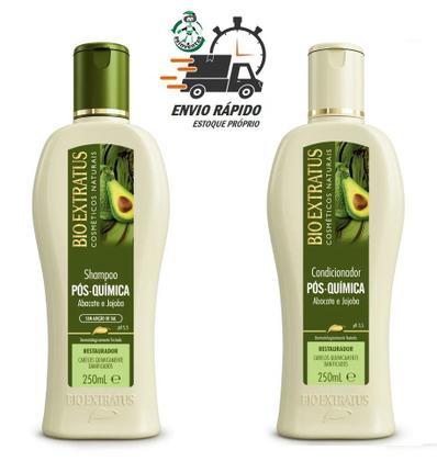 Imagem de Kit Bio Extratus Pós-Química Trat. Intensivo 3 Min Mágicos