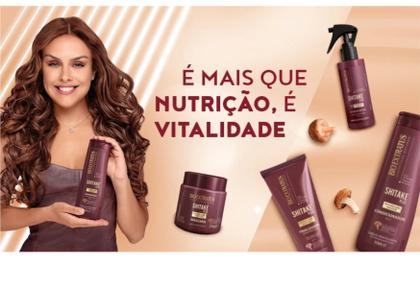 Imagem de Kit Bio Extratus Shitake Shampoo 350ml + Condicionador 350ml+ Máscara 250g+ Finalizador 200g+ Elixir 100ml