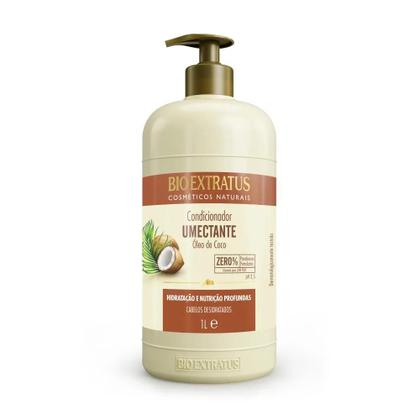 Imagem de Kit Bio Extratus Umectante Óleo de Coco Shampoo e Condicionador 1L