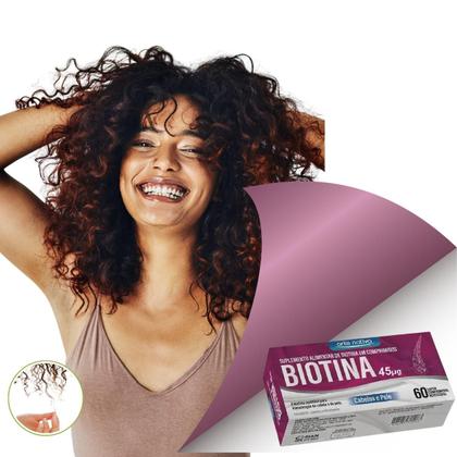 Imagem de Kit Biotina 45mcg Arte Nativa Fortalece Cabelos