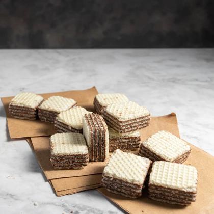 Imagem de Kit Biscoito Wafer Quadradinho Diet Zero Lactose Morango - Lowçúcar 3 Unidades 60g