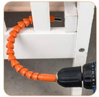 Imagem de Kit Bits /fenda + Haste Flexível P/ Parafusadeira