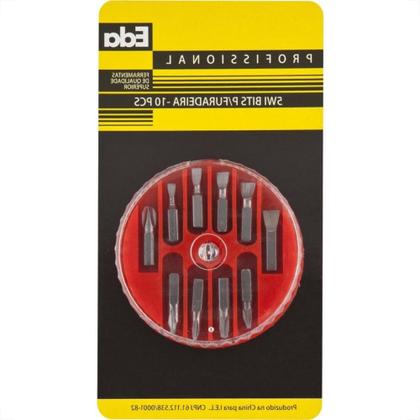 Imagem de Kit Bits Para Furadeira Eda Com 10 Pecas - 5Wi