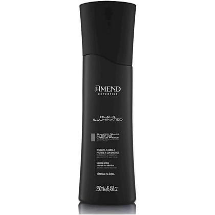 Imagem de Kit Black Illuminated Amend Expertise Shampoo e Mascara Para Cabelos Pretos