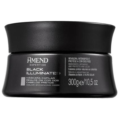 Imagem de Kit Black Illuminated Amend Expertise Shampoo e Mascara Para Cabelos Pretos