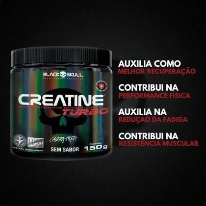 Imagem de Kit Black Skull Whey Protein 100% HD Pure Concentrado Isolado Hidrolisado + Creatina + Coqueteleira