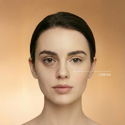 Imagem de Kit Blend Cream LF Pro Corretivo Camuflagem Alta Cobertura + Pincel C02 Original (escolha sua cor) Cor:CREMA