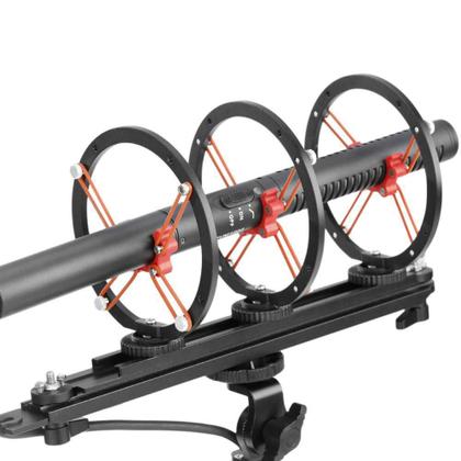 Kit Blimp Profissional Para Vara Boom Shotgun Rode Ntg 2/4 - Aj