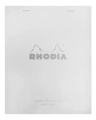 Imagem de Kit Bloco Notas Sketchbook Rhodia The Essential Box Branco