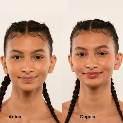 Imagem de Kit Blush Cremoso Pêssego + Iluminador Facial Rosado 4you (2 Produtos)