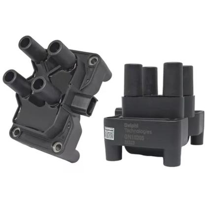 Imagem de Kit Bobina + Cabos + Velas Fiesta Ka 1.0 8V Zetec Rocam Flex