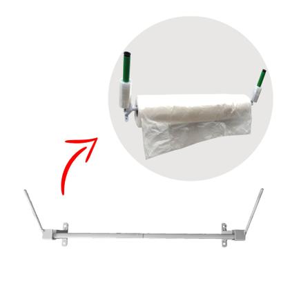 Imagem de KIT Bobina Capa Plástica 4kg + Suporte + 2 Rolos Stretch