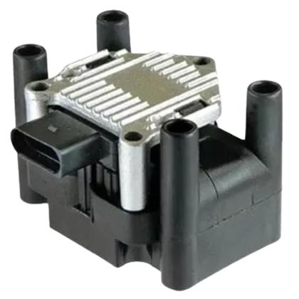 Imagem de Kit Bobina Ignição + Cabos Vela Gol Fox Saveiro Polo Voyage