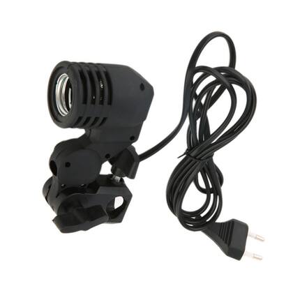 Imagem de Kit Bocal Para Lâmpada Padrão E Suporte Tripé Pedestal