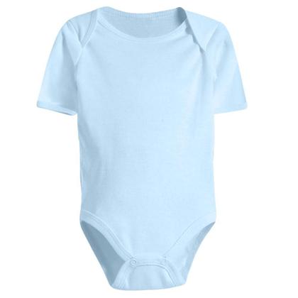 Imagem de Kit Body Bebê 3 Peças Manga Curta Menino Algodão Fresco