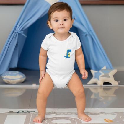 Imagem de Kit Body Bebê Algodão Macacão Recém nascido 3 Bodie Sortidos