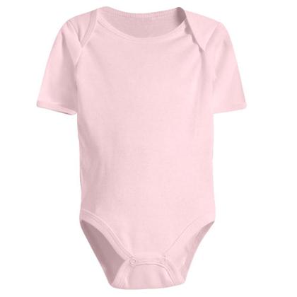 Imagem de Kit Body Bebê Manga Curta Regata Macacão Curto 3 Pçs Algodão