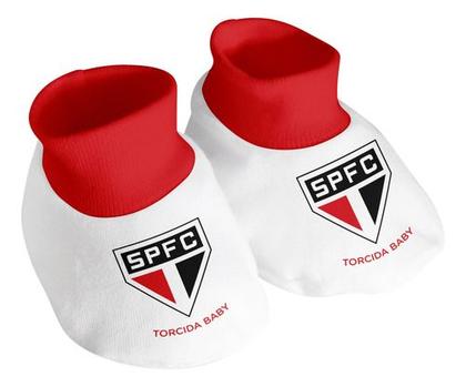 Imagem de Kit Body Bebê + Pantufa São Paulo Torcida Baby Oficial
