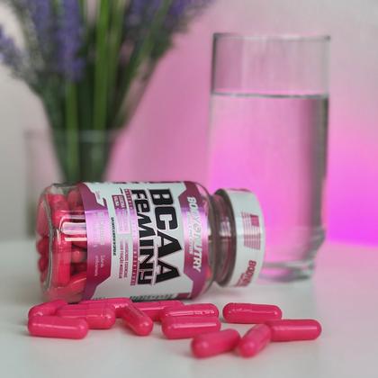 Kit Body Nutry BCAA Feminy 60 Cápsulas + Testo 60 Cápsulas - Suplementos com Aminoácidos, Vitaminas e Minerais Essenciais para Sua Rotina Imagem de Kit Body Nutry BCAA Feminy 60 Cápsulas + Testo 60 Cápsulas - Suplementos com Aminoácidos, Vitaminas e Minerais Essenciais para Sua Rotina