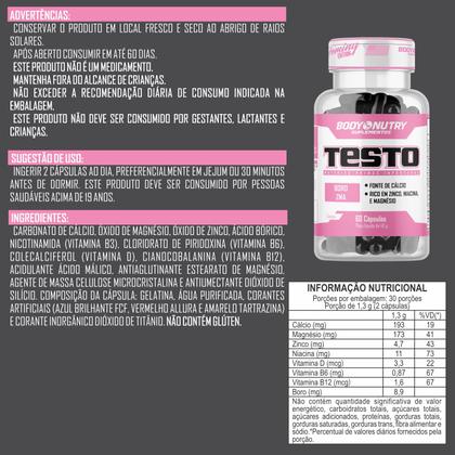 Kit Body Nutry BCAA Feminy 60 Cápsulas + Testo 60 Cápsulas - Suplementos com Aminoácidos, Vitaminas e Minerais Essenciais para Sua Rotina Imagem de Kit Body Nutry BCAA Feminy 60 Cápsulas + Testo 60 Cápsulas - Suplementos com Aminoácidos, Vitaminas e Minerais Essenciais para Sua Rotina
