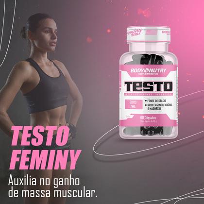 Imagem de Kit Body Nutry  Equilibrium, Colágeno Hidrolisado e Testo Feminy  3 Suplementos com 60 cápsulas cada pote 