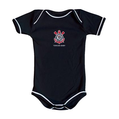 Imagem de Kit Body + Pantufa Corinthians Torcida Baby - Infantil