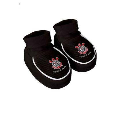 Imagem de Kit Body + Pantufa Corinthians Torcida Baby - Infantil