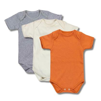 Imagem de Kit Body para Bebê Unissex 3 Peças Básico Cores Neutras