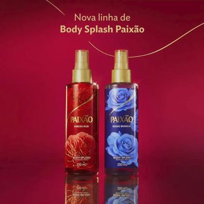 Imagem de Kit Body Splash Paixão Rosas Brancas + Ameixa Rubi 200ml
