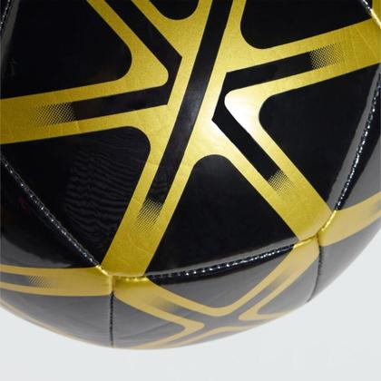 Imagem de Kit Bola Adidas Futebol de Campo Starlancer Club + Bomba de Ar Azul