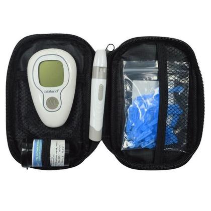 Imagem de Kit Bolsa Cores Aparelho de Pressao Esfigmomanometro Estetoscópio Medidor de Glicose Premium