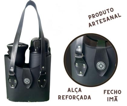 Imagem de Kit Bolsa de Chimarrão Suporte 1 Litro Mateira 