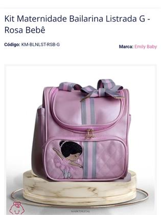 Imagem de Kit Bolsa e Mochila Maternidade Variadas k1 