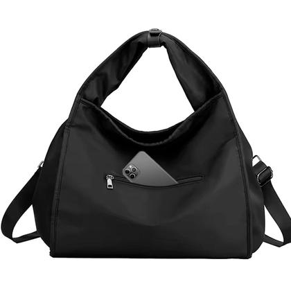 Imagem de Kit Bolsa Feminina Grande Multiuso Transversal + Óculos De Sol Hexagonal