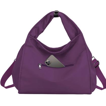 Imagem de Kit Bolsa Feminina Grande Multiuso Transversal + Óculos De Sol Hexagonal