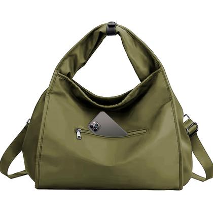 Imagem de Kit Bolsa Feminina Grande Multiuso Transversal + Óculos De Sol Hexagonal