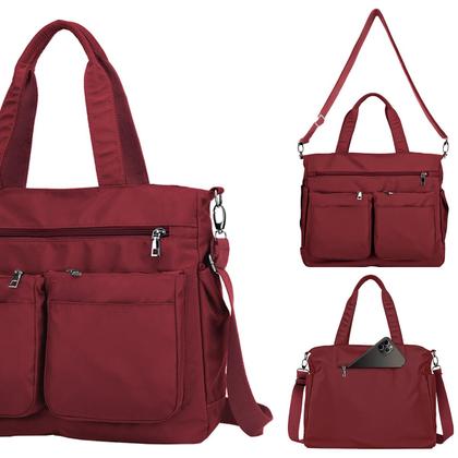 Imagem de Kit Bolsa Feminina Grande Multiuso Transversal + Óculos De Sol Hexagonal